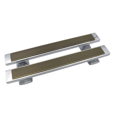 Aluminum Metallic Antique Bronze Glass Door Pull Handle