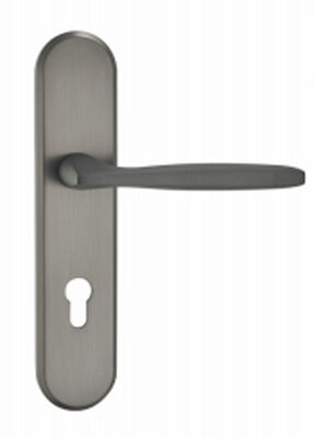 British Modern Split Lock, Zinc Alloy Grey Handle Door Lock, Bedroom Interior Lock, Wooden Door, Silent Lock