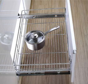 Het roestvrije staal trekt van de de Mand Moderne Keuken van de Draadlade het Decortoebehoren terug