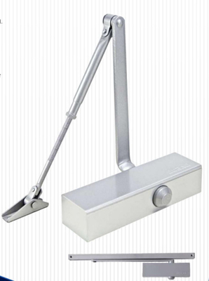 Lichte Plicht de Automatische Deur van 35 Kg - de dichtere van de het Wapendeur van de Staalschaar het Aluminiumlegering verbergt
