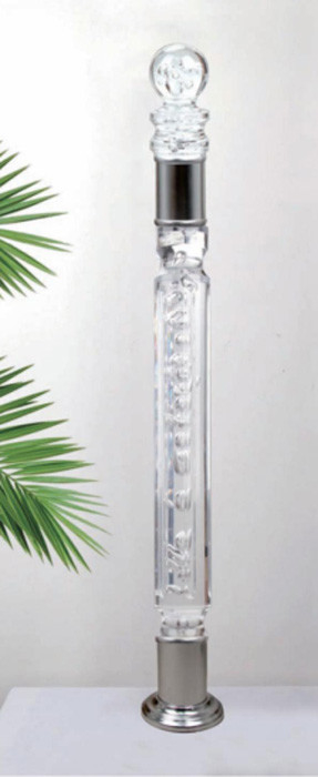 Crystal Hand Railing Acrylische Trapbalustrade Crystal Newel Post Rail Post Acrylische Baluster Voor Trapbalustres