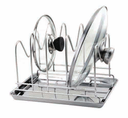 Creatieve trendige huishoudelijke accessoires 304 roestvrij staal Huishoudelijke afwasplaat droogplaat Berging Houder Rack Keuken