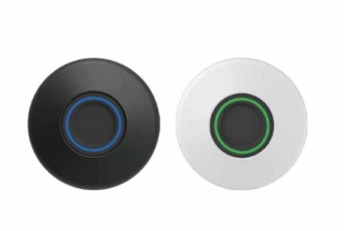 Fingerafdruksensor met ingebouwde vingerafdruksensor