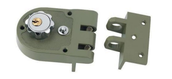 Messing cilinder rand slot Anti-diefstal Midden-nacht slot 2,5 inch