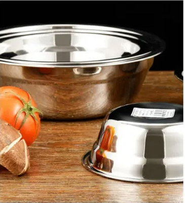 26cm roestvrij staal pan voedselcontainer darm stoom tafelpan