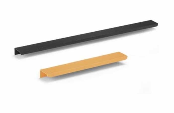 Geassembleerde geïntegreerde verborgen verborgen keukenkas deur handvat lang handvat aluminium profiel meubel handvat