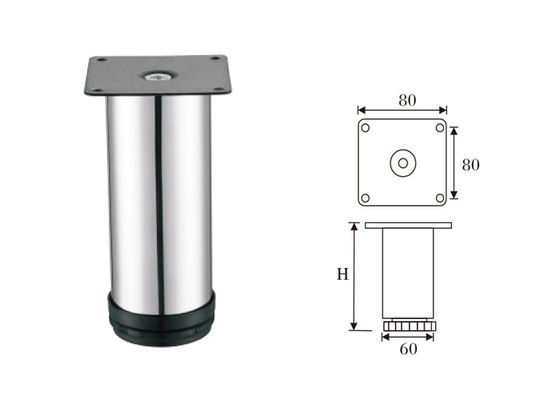 De lange Hoge Prestaties van Levensduur Moderne Sofa Legs Stainless Steel Material