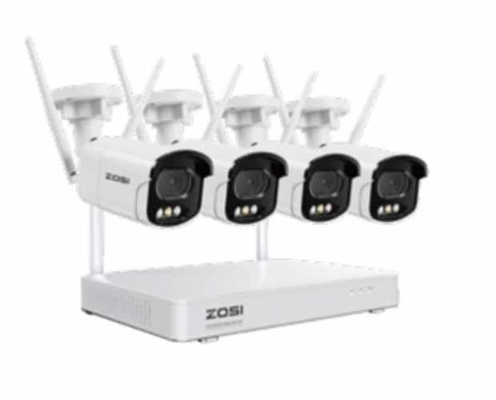 4ch 8ch wifi camera systeem 3mp kits draadloze ip camera beveiliging