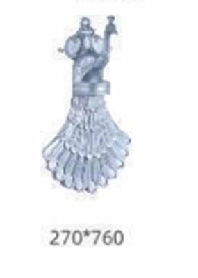 Populaire Aluminium hek en hek accessoires Aluminium hek ornamenten