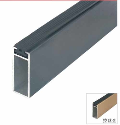 14.5mm Kleding Hangende Ovale Staaf Aluminium Alloy Garderobe Staaf Spinnekop Staaf