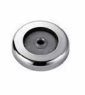 Warme verkoop Moderne stijl 12 mm Satin Finish Handrail Railing Fittings Ronde Plastic Connector Hardware voor Outdoor Balkon Deck