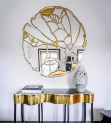 Duurzame Herbruikbare Verstelbare Aluminium Spiegel Handige Onregelmatige Vorm Huis- en Hoteldecoratie