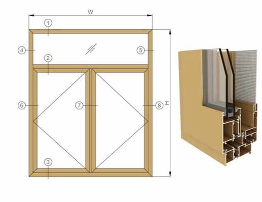 Hoogwaardig aluminiumprofiel voor deuren en ramen, aangepaste China aluminiumprofielen, leveranciers Doorprofielen aluminium