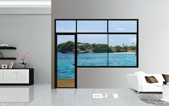 Design Panorama Moderne Ultra-dunne Ultra-nauwe Aluminium Frame Interieur Woonkamer Rolling Pull Door Mall Garage Tuin