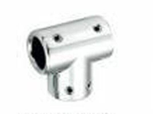 Roestvrijstalen badkameraccessoires Glazen deurfitting Buis Hangende klemconnector