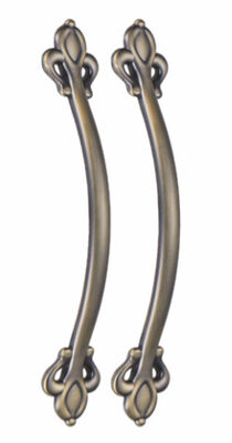 Wenzhou Zink Alloy Zwartgoud Kasten Handgrepen Solid Drawer Knoppen Keuken Kasten Deur Metalen trekken Meubel Handle