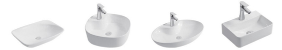 Het binnenundercounter-Rechthoekige Bassin van de Waskom Ceramische Wasserij